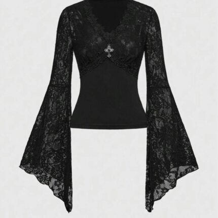 بلوز تور و گیپور سگگ صلیب Gothic