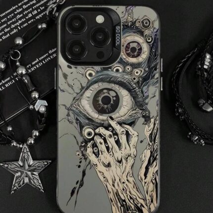 کاور سیلیکونی طرح دست و چشم