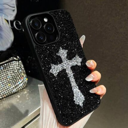 کیس زیبا و لوکس وینتج طرح صلیب