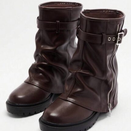 بوت زیپ دار سگگ دار